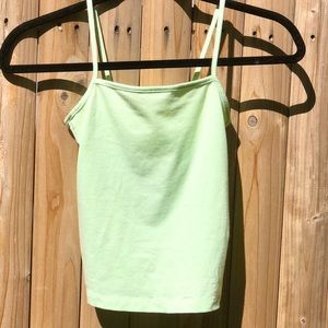 NWOT Green Crop Tank